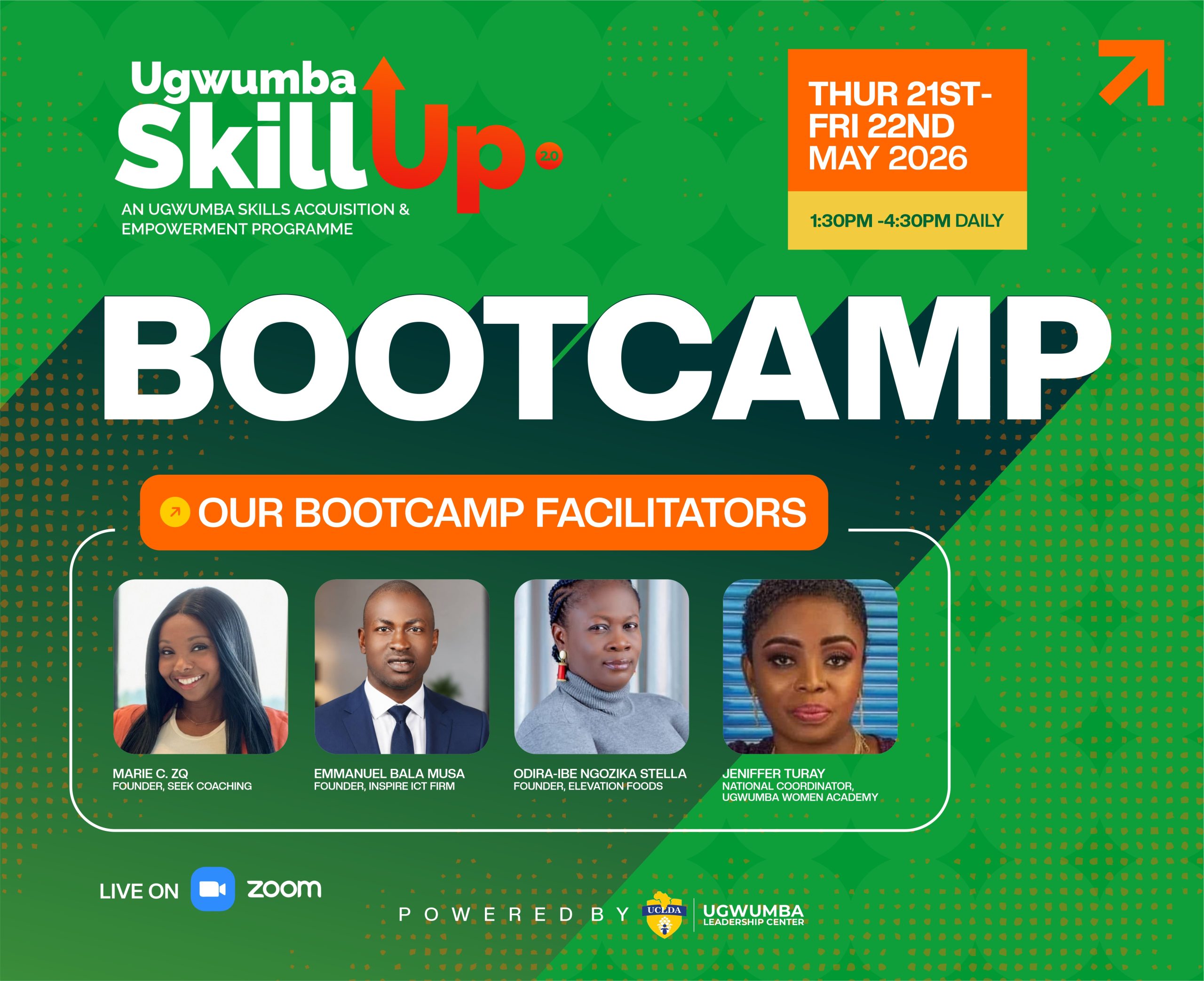 The Ugwumba SkillUp 2.0 Bootcamp takes place!!!